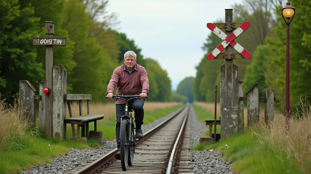 Historic railway infrastructure being restored as part of the greenway project